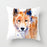 Cute Dog Peachskin Pillowcase Cover Kids Gift  Animals Puppy Pet Dog Painting Cotton Linen Throw Pillow Case Cushion Cover Square Animal Pillow Covers Home Decor Pillows Covers Pillowcase 45x45CM