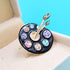 Cute Draw Palette Brooch Creative Rhinestone Pins Women Accessories New Style Luxury Scarf Sweater Shirt Brooch Pin Draw Palette Shape Women's Brooch Pins Fashion Jewelry Accessories