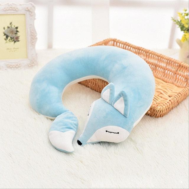 Cute Fox Animal Cotton Plush U Shape Neck Pillow Travel Car Home Pillow Nap Animal Pillow Health Care with Eye Mask Cute Fox U Shaped Neck Pillow for Car Airplane Traveling ,Animal Plush Stuffed Travel Pillow Travel Pillows Cartoon Planes Fox Animal - ALLURELATION - 552, Animal Cotton Plush, Car Pillows, Cotton Plush, Cute Fox Neck Pillow, Cute Fox U Shaped Neck Pillow, Cute FoxPillow, Eye Mask, Neck Pillow, Pillow Health Care, Travel Pillows, U Shape Neck Pillow - Stevvex.com