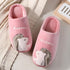 Cute Hedgehog Women Winter Home Slippers Animal Slip On Soft Warm House Shoes Men Couple Indoor Bedroom Footwear Soft Cozy Home Slippers For Women Slip On Comfy Women's Washable Cotton Bedroom Slippers