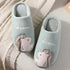 Cute Hedgehog Women Winter Home Slippers Animal Slip On Soft Warm House Shoes Men Couple Indoor Bedroom Footwear Soft Cozy Home Slippers For Women Slip On Comfy Women's Washable Cotton Bedroom Slippers