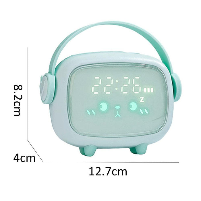 Cute Night Light Alarm Clock Timing Countdown Alarm Clock  Kids Alarm Clock Pink for Girls Bedroom Ok to Wake Children's Sleep Trainer Wake Up Light & Night Light LED Smart Kids Alarm Clock Night Light For Home Decor