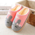 Cute Purple House Slippers Women Winter Cat Fluffy Slides Livingroom Warm Shoes Soft Indoor Cute Animal Flat Indoor Women House Shoes Fluffy Furry Plush Fleece Lined Warm Soft Comfort Shoes