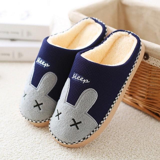 Cute Purple House Slippers Women Winter Cat Fluffy Slides Livingroom Warm Shoes Soft Indoor Cute Animal Flat Indoor Women House Shoes Fluffy Furry Plush Fleece Lined Warm Soft Comfort Shoes