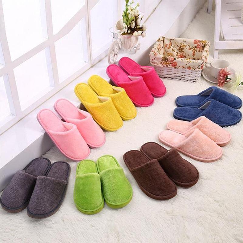 Cute Purple House Slippers Women Winter Cat Fluffy Slides Livingroom Warm Shoes Soft Indoor Cute Animal Flat Indoor Women House Shoes Fluffy Furry Plush Fleece Lined Warm Soft Comfort Shoes