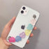 Cute Wrist Strap Butterfly Pendant Phone Case For iPhone 13 12 14Pro Max 8 7 Plus Cases For iPhone 11 Pro Max Elegant Butterfly Theme Transparent Soft Silicone Rubber Phone Case for iPhone