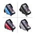 Cycling Bicycle Bike Head Tube Handlebar Cell Mobile Phone Bag Case Holder Screen Phone Mount Bags Case Bag Bicycle Bag Waterproof Bike Phone Mount Top Tube Bag Bike Phone Case Holder Accessories Cycling Pouch Compatible With Smartphones