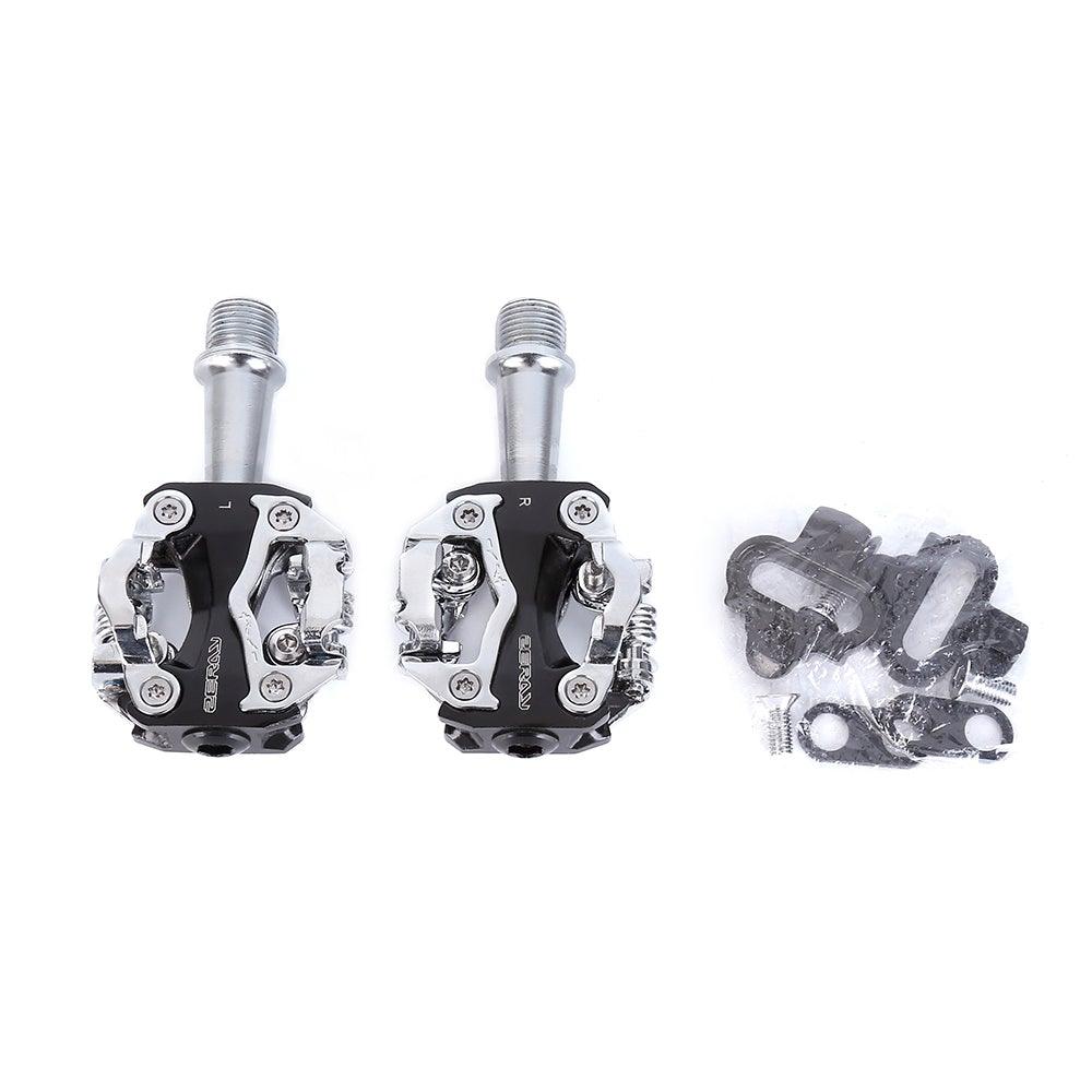 Cycling Road Bike Clipless Pedals Self-Locking Pedals Compatible Pedals Bike Mountain Bike Sealed Clipless Pedals Compatible With Road bikes, Mountain Bikes