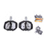 Cycling Road Bike Clipless Pedals Self-Locking Pedals Compatible Pedals Bike Mountain Bike Sealed Clipless Pedals Compatible With Road bikes, Mountain Bikes