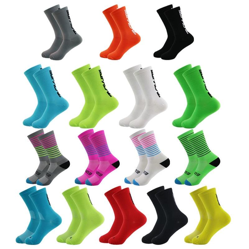 Cycling Socks Breathable Outdoor Sport Basketball Running Football  Summer Socks Hiking Climbing socks for Men And Women