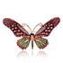 Delicate Rhinestone Butterfly Brooches Women Winged Butterfly Crystal Rhinestone Brooch Elegant Crystal Insect Brooch Fashion Wedding Party Jewelry Coat Accessories Beautiful Luxury Brooches Various Elegant Design