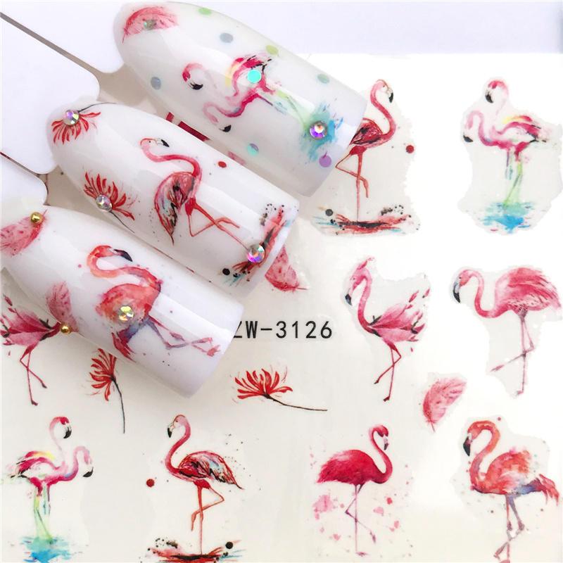 Designer Water Transfer Tips Nail Art Pink Rose Flower Sticker Decals Women Beauty Wedding Nails Love Nail Art Decoration Pop Art Nail Stickers Sexy Girl Designs Comics Water Transfer Decals Manicure DIY Lips Nail Art Decorations Slider Nail Art Stickers