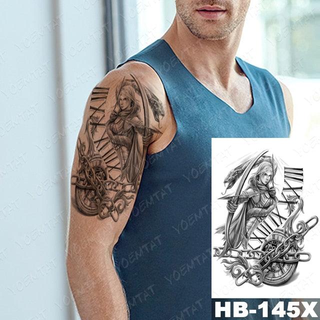 Different Stylish Waterproof Temporary Tattoo Sticker Heart Knife Angel Makeup Tattoos For Women Men - STEVVEX Beauty - 103, Animal Tattoo, Arm Tattoo, Back Tattoo, Beauty, Big Tattoo, Black Tattoos, Body Tattoo, Boys Tattoo, Butterfly Tattoo, Children Tattoo, Different Tattoo, Fashion Tattoo, Girls Tattoo, Leg Tattoo, Luxury Tattoo, Men Tattoo, Mens Tattoo, Stylish Tattoo, Tattoo, Tiger Tattoo, Waterproof Tattoo, Wolf Tattoo, Women Tattoo, Womens Tattoo - Stevvex.com