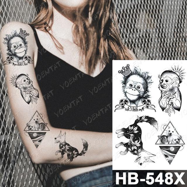 Different Stylish Waterproof Temporary Tattoo Sticker Heart Knife Angel Makeup Tattoos For Women Men - STEVVEX Beauty - 103, Animal Tattoo, Arm Tattoo, Back Tattoo, Beauty, Big Tattoo, Black Tattoos, Body Tattoo, Boys Tattoo, Butterfly Tattoo, Children Tattoo, Different Tattoo, Fashion Tattoo, Girls Tattoo, Leg Tattoo, Luxury Tattoo, Men Tattoo, Mens Tattoo, Stylish Tattoo, Tattoo, Tiger Tattoo, Waterproof Tattoo, Wolf Tattoo, Women Tattoo, Womens Tattoo - Stevvex.com