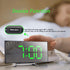 Digital Alarm Clock Alarm Clocks Adjustable Volume Alarm Clock for Bedroom Electronic 7 Inch Number Desktop Alarm Clocks For Kids Bedroom LED Screen  for Kids Bedroom Temperature Snooze Function Desk Table Clock LED Clock Electronic Watch Table