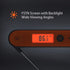 Digital BBQ Thermometer IHT-1P Kitchen Utensil Tools Waterproof BBQ Meat Thermometer For Cooking Food Kitchen Candy Thermometer Calibration Magnet Backlight For Grill Smoker Kitchen Rechargeable Thermometer With Backlight & Calibration