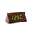 Digital Clock LED Wooden Alarm Clock Digital Alarm Clock with Wooden Electronic LED Time Display 3 Alarm Settings Humidity & Temperature Detect Wood Made Electric Clocks Table Sound Control Electronic Clocks Desktop USB/AAA Powered Home Table Decor