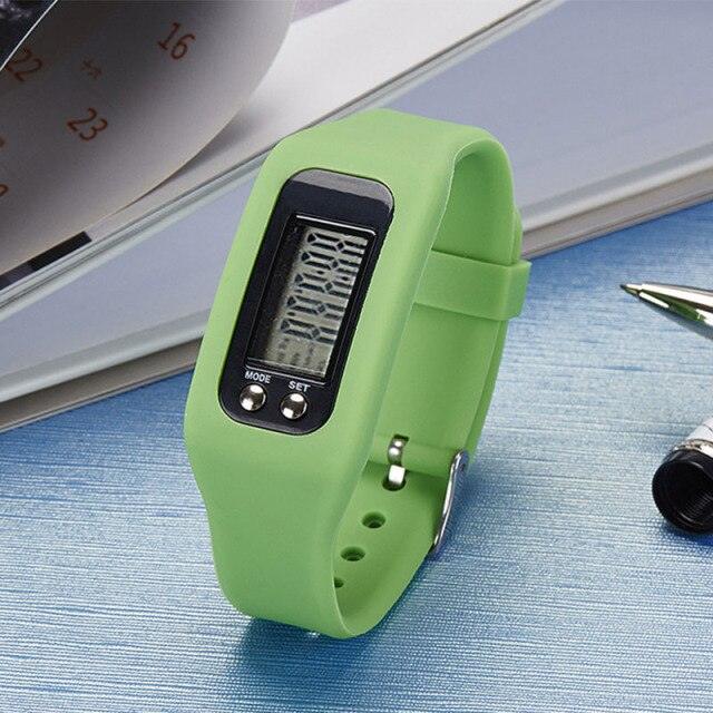 Digital LCD Pedometer Run Step Walking Distance Calorie Counter Sport Watch Fitness Watch Pedometer Watch With Steps Calories Counter Sleep Tracker For Men Women