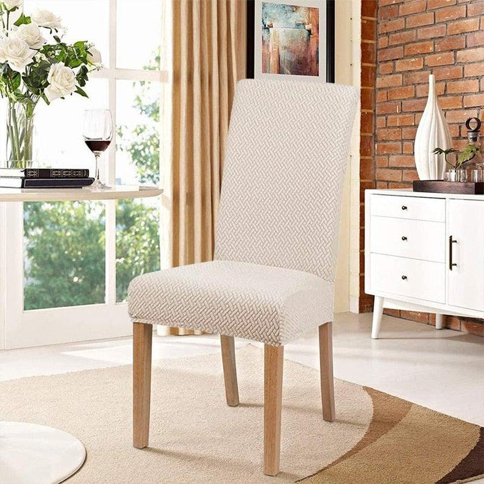 Dining Room Chair Cover Spandex Elastic Stretch Slipcover for Chairs Kitchen Hotel And Anti dirty Washable Removable Armless Shell Chair Cover Dining Room Chair Slipcovers Dining Chair Covers Parsons Chair