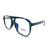 Double Beam Anti Blue Light Glasses Frame Women Men Anti Eyestrain Computer Reading TV Glasses Stylish Frame Anti Glasses Men And Women  Retro Big Frame Myopia Eyeglasses Oversized Mirror Frame