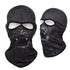 Double Eye Hole Animal Head Hat Horror Role-Playing Full Face Mask Riding Hunting Balaclava Sweat-Absorbent And Breathable Scarf Dustproof Headgear Unisex Cycling Equipment Racing Breather Mask Tactical Airsoft Cap Scarf Mask Ski Hat Spring Summer For Men