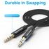 Durable 3.5mm Audio Aux Cable Jack For Speaker Headphone Car Audio Mobile Phones - STEVVEX Cable - 220, 3.5mm audio extension, 3.5mm audio extension cable, 65.35MM stereo cable, adapter, Adapter cables, audio jack, aux cable for amplifier, aux cable for mobile, aux cable for phone, aux cable for speaker, aux for headphones, cable, cables, speaker audio jack - Stevvex.com