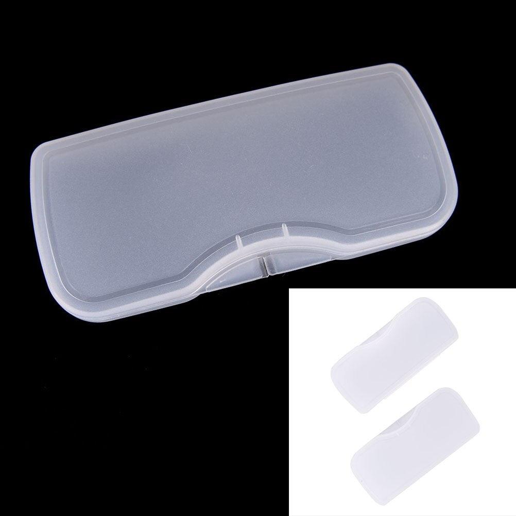 Durable Transparent Sunglasses Case Glasses Clip On Glasses Hard Shell Eyeglass Case Protector Eyewear Portable Small Sunglasses Carry Case For Adult And Kids