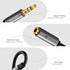 Earphone Extension Cable Jack 3.5mm Audio Cable Male To 2 Female Aux Cable Headphone Splitter Dual Headphone Jack Adapter For Earphone Headset Compatible with Mobile Phone Tablet Laptop