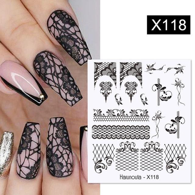 Egg Shell French Lines Water Decals Sticker Geometric Flowers Leaves Bubble Design Slider For Manicuring Nail Art Manicure Lips Nail Art Decorations Slider Nail Art Stickers Decals Nail Art Supplies Valentines Day 3D Self-Adhesive Nail Decorations - ALLURELATION - 3D Self-Adhesive, 554, Art Supplie, Decals, Decals Nail, Decals Sticker, DIY Lips Nail, Flowers Leaves, French Lines, Geometric Flowers, Nail Art, Nail Decorations, Nail Stickers, non-toxic, Snake nail - Stevvex.com