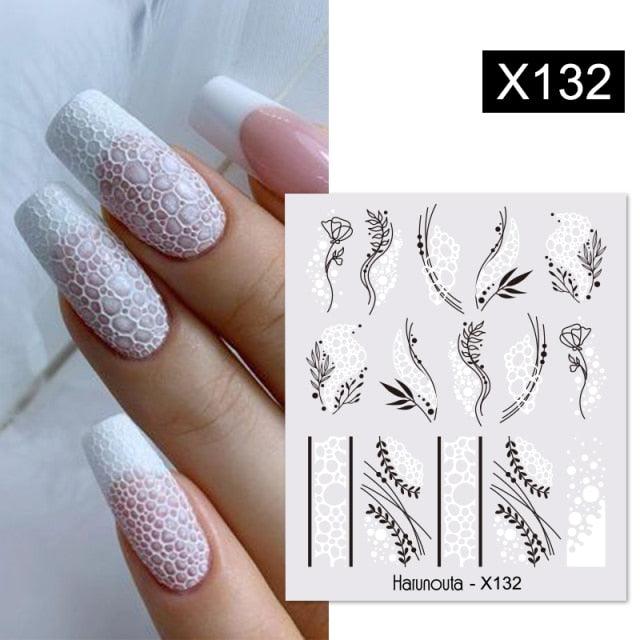 Egg Shell French Lines Water Decals Sticker Geometric Flowers Leaves Bubble Design Slider For Manicuring Nail Art Manicure Lips Nail Art Decorations Slider Nail Art Stickers Decals Nail Art Supplies Valentines Day 3D Self-Adhesive Nail Decorations - ALLURELATION - 3D Self-Adhesive, 554, Art Supplie, Decals, Decals Nail, Decals Sticker, DIY Lips Nail, Flowers Leaves, French Lines, Geometric Flowers, Nail Art, Nail Decorations, Nail Stickers, non-toxic, Snake nail - Stevvex.com