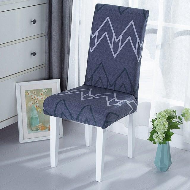 Elastic Chair Covers Spandex Dining Room Stretch Seat Cover Chair Protective Case for Restaurant Universal Removable Washable Soft Spandex High Back Large Chair Cover Slipcover for Dining Room Kitchen Hotel Table Banquet