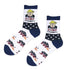 Election Spoof Funny President Donald Trump Socks With 3D Fake Hair Funny Crew Socks Unisex Compression Socks Streetwear Hip Hop Style Socks For Men And Women