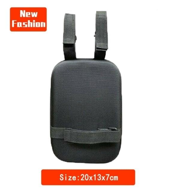 Electric Scooter Front Bag Waterproof EVA Hard Shell Bags Reflective Handlebar Hanging Bag Storage Bag Hard Shell Waterproof Scooter Storage Bag For Kick Scooters Folding Bike