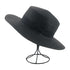 Elegant Adult Bucket Hat Beach Summer Straw Hats for Women Beach Sun Straw Hat Wide Luxury Comfortable Hat  Flat Top Ribbon Bowknot Elegant Luxury Women Summer Hat 56-58cm