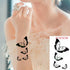 Elegant Black Music Notes Waterproof Sticker Tattoos Temporary Chest Shoulder Tattoos For Men Women - STEVVEX Beauty - 103, Arm Tattoo, Beauty, Bird Tattoo, Black Tattoos, Body Tattoo, Boys Tattoo, Butterfly Tattoo, Face Tattoo, Fashion Tattoo, Flower Tattoo, Girls Tattoo, Leg Tattoo, Luxury Tattoo, Make up Tattoo, Men Tattoo, Mens Tattoo, Modern Tatoos, Music Notes Tattoo, Stylish Tattoo, Tattoo, Waterproof Tattoo, Women Tattoo, Womens Tattoo - Stevvex.com