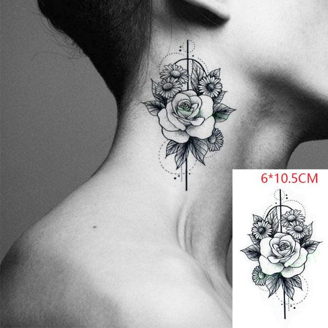 Elegant Black Music Notes Waterproof Sticker Tattoos Temporary Chest Shoulder Tattoos For Men Women - STEVVEX Beauty - 103, Arm Tattoo, Beauty, Bird Tattoo, Black Tattoos, Body Tattoo, Boys Tattoo, Butterfly Tattoo, Face Tattoo, Fashion Tattoo, Flower Tattoo, Girls Tattoo, Leg Tattoo, Luxury Tattoo, Make up Tattoo, Men Tattoo, Mens Tattoo, Modern Tatoos, Music Notes Tattoo, Stylish Tattoo, Tattoo, Waterproof Tattoo, Women Tattoo, Womens Tattoo - Stevvex.com