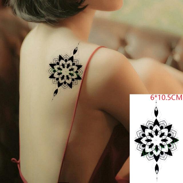 Elegant Black Music Notes Waterproof Sticker Tattoos Temporary Chest Shoulder Tattoos For Men Women - STEVVEX Beauty - 103, Arm Tattoo, Beauty, Bird Tattoo, Black Tattoos, Body Tattoo, Boys Tattoo, Butterfly Tattoo, Face Tattoo, Fashion Tattoo, Flower Tattoo, Girls Tattoo, Leg Tattoo, Luxury Tattoo, Make up Tattoo, Men Tattoo, Mens Tattoo, Modern Tatoos, Music Notes Tattoo, Stylish Tattoo, Tattoo, Waterproof Tattoo, Women Tattoo, Womens Tattoo - Stevvex.com