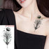 Elegant Black Music Notes Waterproof Sticker Tattoos Temporary Chest Shoulder Tattoos For Men Women - STEVVEX Beauty - 103, Arm Tattoo, Beauty, Bird Tattoo, Black Tattoos, Body Tattoo, Boys Tattoo, Butterfly Tattoo, Face Tattoo, Fashion Tattoo, Flower Tattoo, Girls Tattoo, Leg Tattoo, Luxury Tattoo, Make up Tattoo, Men Tattoo, Mens Tattoo, Modern Tatoos, Music Notes Tattoo, Stylish Tattoo, Tattoo, Waterproof Tattoo, Women Tattoo, Womens Tattoo - Stevvex.com