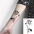 Elegant Black Music Notes Waterproof Sticker Tattoos Temporary Chest Shoulder Tattoos For Men Women - STEVVEX Beauty - 103, Arm Tattoo, Beauty, Bird Tattoo, Black Tattoos, Body Tattoo, Boys Tattoo, Butterfly Tattoo, Face Tattoo, Fashion Tattoo, Flower Tattoo, Girls Tattoo, Leg Tattoo, Luxury Tattoo, Make up Tattoo, Men Tattoo, Mens Tattoo, Modern Tatoos, Music Notes Tattoo, Stylish Tattoo, Tattoo, Waterproof Tattoo, Women Tattoo, Womens Tattoo - Stevvex.com