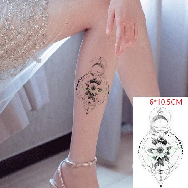 Elegant Black Waterproof Temporary Tattoo Stickers Moon Hill Modern Body Art Stickers Hand Foot High Quality For Womens - STEVVEX Beauty - 103, 3D Tattoo, Animal Tattoo, Arm Tattoo, Back Tattoo, Beauty, Black Tattoos, Body Tattoo, Fashion Tattoo, Flower Tattoo, Girls Tattoo, Men Tattoo, Mens Tattoo, Modern Tattoo, Party Tattoo, Realistic Tattoo, Stylish Tattoo, Tattoo, Waterproof Tattoo, Wolf Tattoo, Women Tattoo, Womens Tattoo - Stevvex.com