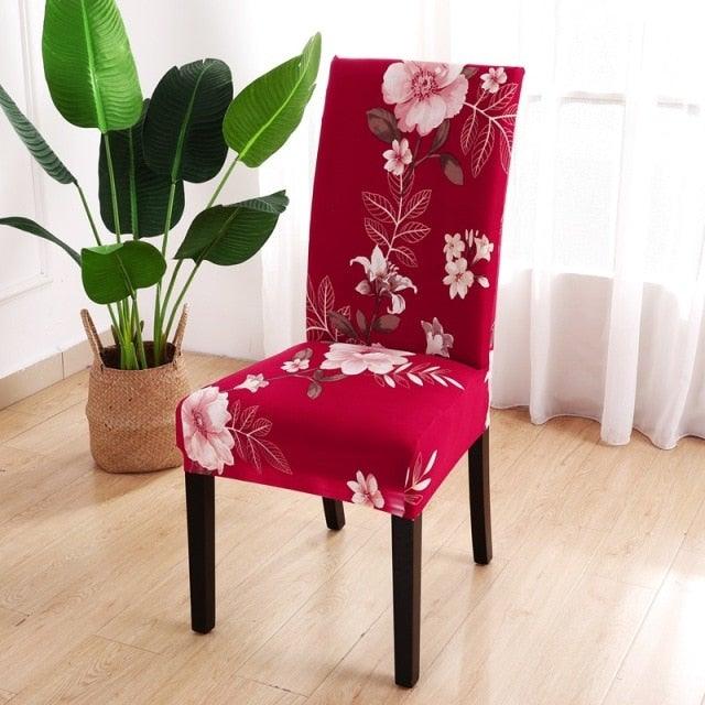 Elegant Kitchen Chair Covers Stretch Seat Covers For Chairs Slipcover Chair house chaise Furniture Covers Gray Chair cover Washable Anti dust Seat Slipcover Protector for Hotel Office Ceremony Banquet Wedding Party