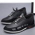 Elegant Leather Mens Luxury Casual Slip On Black Driving Fashion Sneakers Casual Walking Shoes Lightweight Anti-Slip Low Top Breathable Leather Mens Business Sneakers - STEVVEX Shoes - 105, Business Shoes, Business Sneakers, Casual Mens Shoes, Casual Walking Shoes, Comfortable Shoes, Elegant Sport Shoes, Leather Mens Shoes, Mens Shoes, Mens Sneakers, Non Slip Shoes, Running Shoes, Sneakers, Snow Shoes, Sport Mens Sneakers, Sports Shoes, Street Sports Shoes, Strong Shoes, Walking Shoes - Stevvex.com