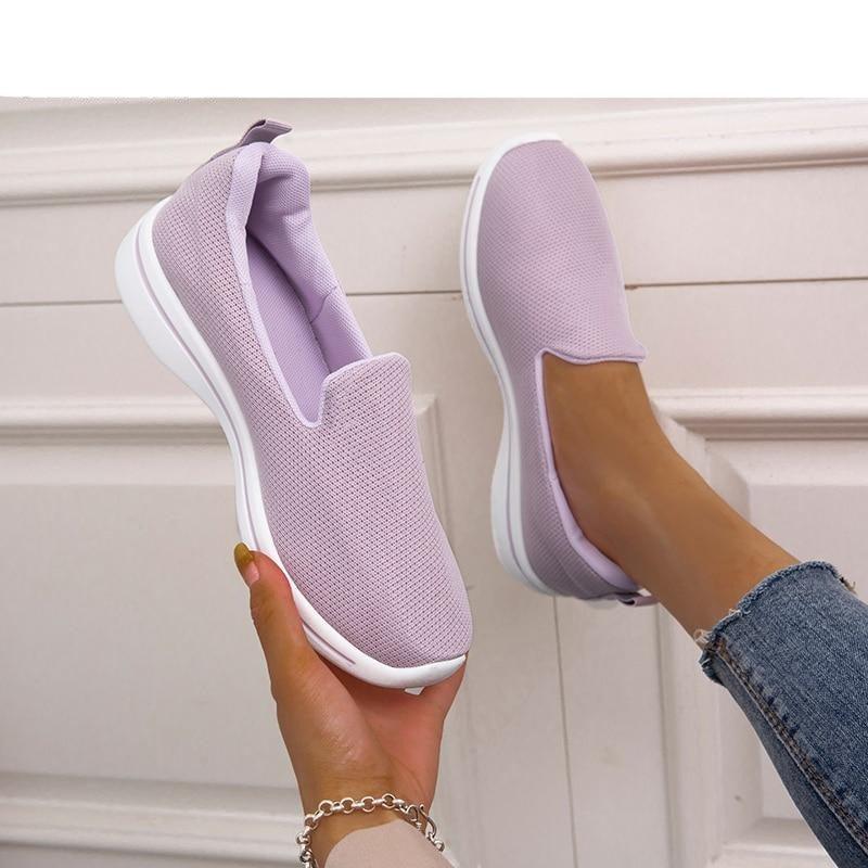 Elegant Light Espadrilles Women Running Breathable Mesh Slip-On Shoes Women Mesh Running Casual Slip On Flats Comfortable Walking Casual Espadrilles - STEVVEX Shoes - 109, Beach Shoes, Breathable Shoes, Casual Espadrilles, Casual Women Shoes, Comfortable Shoes, Elegant Women Shoes, Espadrilles, Ladies Espadrilles, Shoes, Soft Shoes, Summer Women Espadrile, Walking Shoes, Women Espadrilles, Women Flat Shoes, Women Shoes, Womens Espadrilles - Stevvex.com