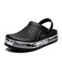 Elegant Mens Sandals Black Garden Casual Aqua Clogs Summer Slides Beach Swimming Shoes Slippers Garden Clogs Sandals Arch Support Cushioned Yard Beach Clogs