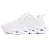 Elegant Modern Mens Sneakers Platform Shoes White Trainers Casual Breathable Mesh Men Women Running Shoes Breathable Walking Sneakers Lightweight Athletic Tennis Casual Sport Sneakers