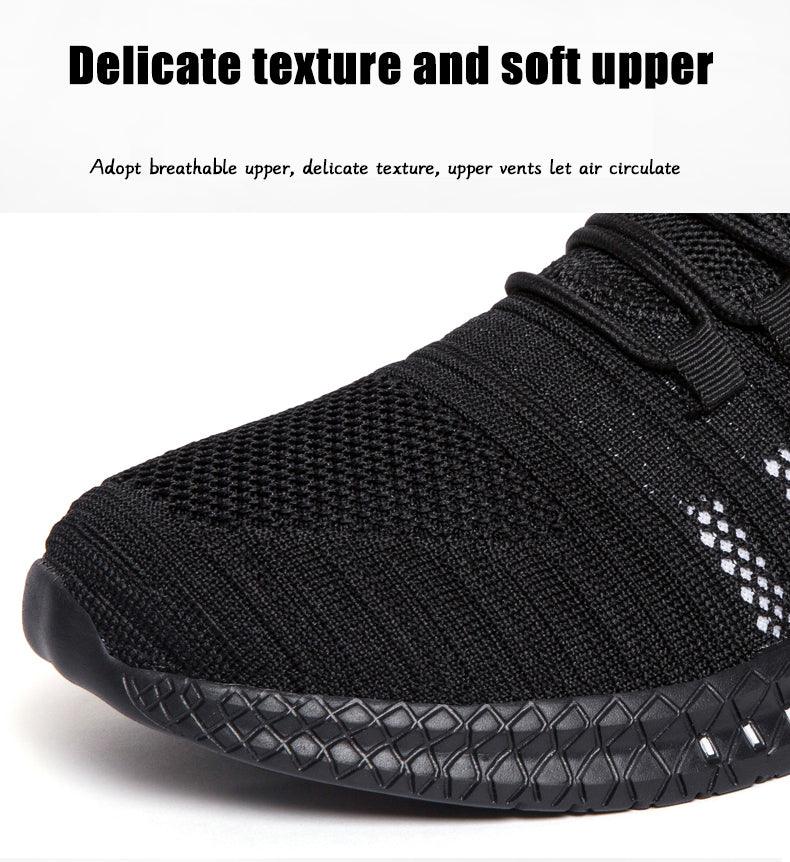 Elegant New Mens Sneakers Running Comfortable Light Casual Breathable Non-Slip Wear-Resistant Outdoor Walking Mens Sport Lightweight Running Trainers Breathable Sneakers