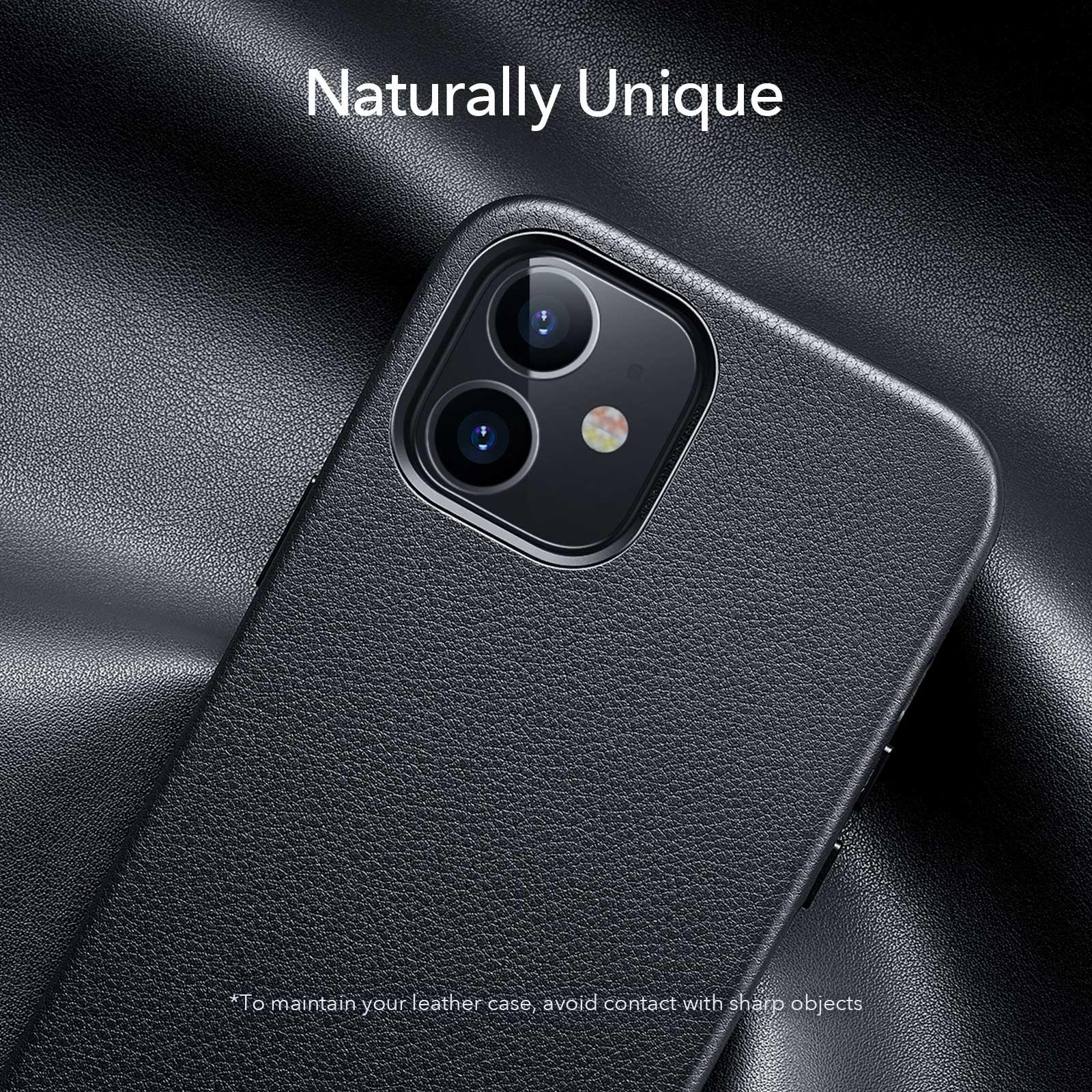 Elegant Phone Protection Back Cover Designed for iPhone 12 Pro Max Case Leather Cover for iPhone 12 mini 12 Pro Max Genuine Leather Case for iPhone 12 12Pro Luxury Black Phone Case For Businessman