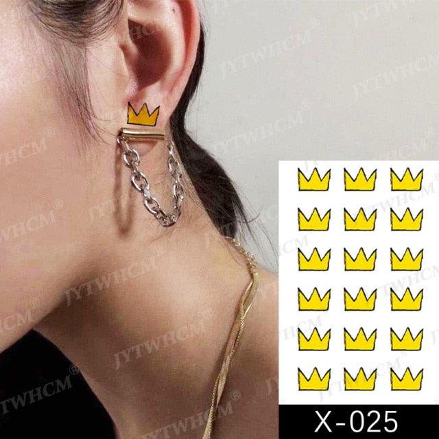 Elegant Small Waterproof Temporary Tattoo Sticker Makeup Flame Finger Black Square Rose Flower High Quality Design For Womens - STEVVEX Beauty - 103, Animal Tattoo, Arm Tattoo, Beauty, Black Tattoos, Body Tattoo, Boys Tattoo, Carnival Tattoo, Face Tattoo, Fashion Tattoo, Finger Tattoo, Flower Tattoo, Girls Tattoo, Leg Tattoo, Luxury Tattoo, Sketch Tattoo, Small Tattoo, Stylish Tattoo, Tattoo, Waterproof Tattoo, Wedding Tattoo, Women Tattoo, Womens Tattoo - Stevvex.com