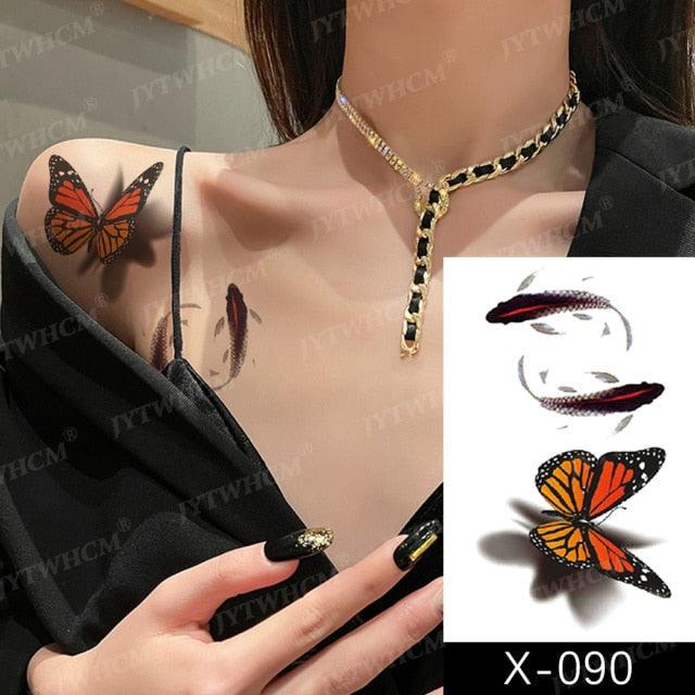 Elegant Small Waterproof Temporary Tattoo Sticker Makeup Flame Finger Black Square Rose Flower High Quality Design For Womens - STEVVEX Beauty - 103, Animal Tattoo, Arm Tattoo, Beauty, Black Tattoos, Body Tattoo, Boys Tattoo, Carnival Tattoo, Face Tattoo, Fashion Tattoo, Finger Tattoo, Flower Tattoo, Girls Tattoo, Leg Tattoo, Luxury Tattoo, Sketch Tattoo, Small Tattoo, Stylish Tattoo, Tattoo, Waterproof Tattoo, Wedding Tattoo, Women Tattoo, Womens Tattoo - Stevvex.com