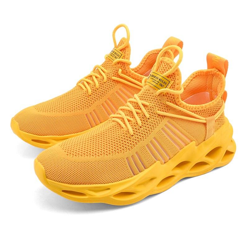 Elegant Sneakers Men Sports Running Shoes Fashion Couple Causal Shoes Fashion Flats Breathable Athletic Lightweight Non Slip Athletic Walking Jogging Sneakers